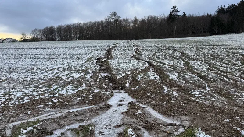Überschwemmungsrisiko durch Flächenversiegelung